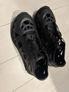 THE NORTH FACE ブラック スポーツサンダル　リアクティブスニーカー