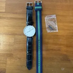 DW Wellington 腕時計 交換用ストラップ付き