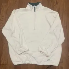 l.l.bean ハーフジップ フリース XL サイズ感良好