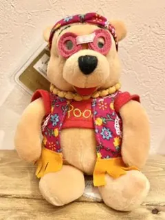 ディズニーストア　日本未発売　くまのプーさん　フラワーパワー　ぬいぐるみ　レア