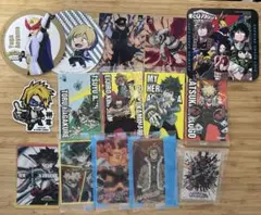 ヒロアカ　ステッカー　クリアカード　バッジ　コースター　セット