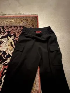 Supreme Cargo Sweatpants Blackのサムネイル