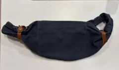 KAPITAL キャピタル 後染め6号帆布リトルスナフキンBAG ネイビーのサムネイル