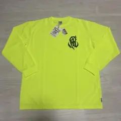CALEE 蛍光イエロー 長袖カットソー