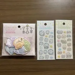 ちいかわベビー ミニミニぷっくりシール おしりもっちりフレークシール 3点セット