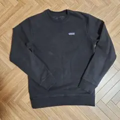 パタゴニア ブラック スウェット　トレーナー　黒　ブラック　S