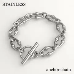 ☆新品　アンカー チェーン ブレスレット ステンレス316L 高品質 シェーヌ