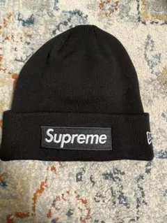 Supreme New Era Box Logo Beanie 黒