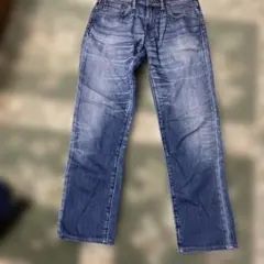 Levi'sブルーストレートデニム W28 L32