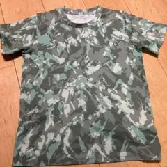 TIGORA 迷彩　カモフラ柄 半袖Tシャツ 140cmのサムネイル