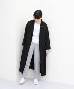 yuni ユニ 強撚コットン　トリアセテート　バルカラー ショートコート yuni(ユニ) 強撚コットントリアセテートバルカラー ショートコート