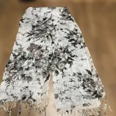 花柄フリンジストール