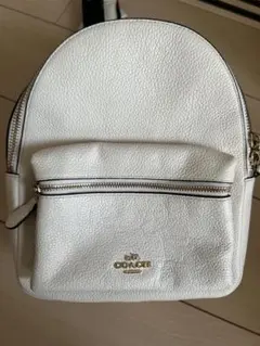 COACH ミニリュックホワイト