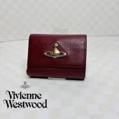 極美品 vivhenne ヴィヴィアン　三つ折り財布　がま口　M43