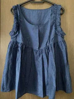 トゥモローランド マカフィー チェック ブラウス