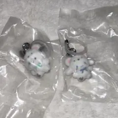 めじるしアクセサリー サンリオ　ふわふわスノー　ポチャッコ　シナモン