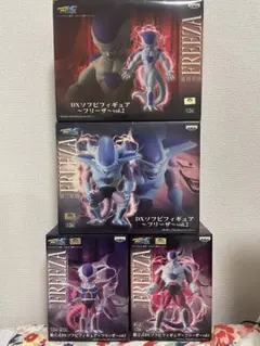 週末限定割引中激レア！ドラゴンボール改組立式DXソフビフィギュア フリーザセット