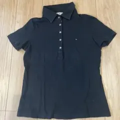 Tommy Hilfiger 黒 ポロシャツ サイズ2 ゴルフウェア
