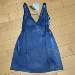 GAS キャミソール ブルー 新品タグ付きのサムネイル