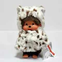 モンチッチ ヒョウ柄ポンチョ ぬいぐるみ新品のサムネイル
