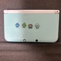 ニンテンドー3DS ミントグリーン イカデザイン ジャンク品