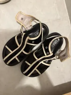 MM6 Maison Margiela サンダル ブラック 38のサムネイル