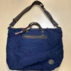 Orobianco ショルダーバッグ ネイビー 迷彩　トートバッグ