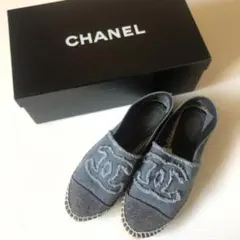 CHANEL シャネル デニム エスパドリーユ 36のサムネイル