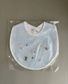 familiar ファミリア　スタイ　水色　新品未使用