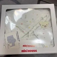 MIKI HOUSE バスポンチョセット 60×102cm