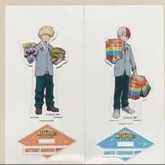ヒロアカ 爆豪勝己　轟焦凍 オリジナルアクリルスタンド　マツキヨ　ココカラ