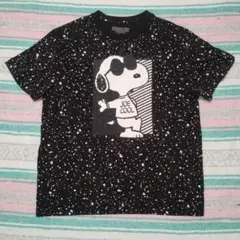 PEANUTS JOE COOL☆スヌーピーTシャツ　ドロッピング柄 輸入Tのサムネイル