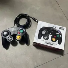 箱付き ゲームキューブ コントローラー スマブラブラック