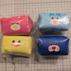 mojojo キャラメルポーチ 全4種セット