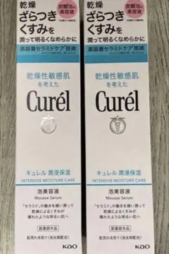 キュレル Curel 潤侵保湿 泡美容液 炭酸泡 120g2本セット 新品未開封 