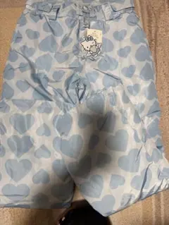 ハローキティ 水色ハート柄 スノーボードウェア