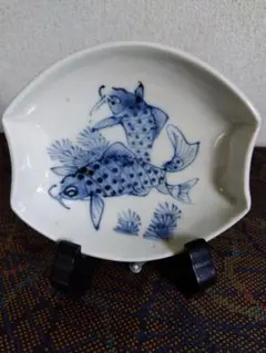 源右衛門窯】染付犬絵飾り皿／※新品・未使用※ - メルカリ