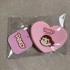 PEKO ペコちゃん ハート ピンク シリコンポーチ