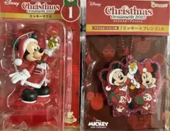 ディズニー クリスマスオーナメント2025 ハッピーくじ　ミッキー