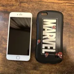 iPhone 6 Plus本体 & MARVELスマホケースセット