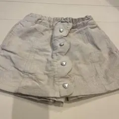 après les cours コーデュロイ ショートパンツ120