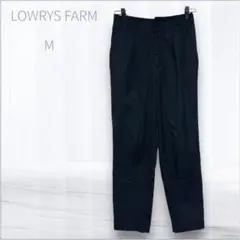 ローリーズファーム ブラック テーパードパンツ スラックス M 黒 カジュアル