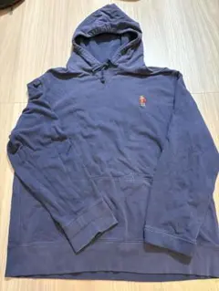 90s Polo by ralph lauren ポロベア　パーカー　刺繍