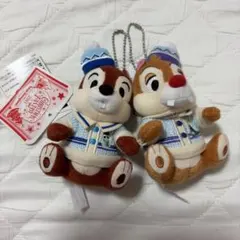 チップとデール ぬいぐるみ 100周年記念 2体セット チップ＆デール ディズニー100周年記念グッズ ぬいぐるみ二体セット