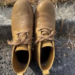 UGGブラウン スエード ショートブーツ レースアップ