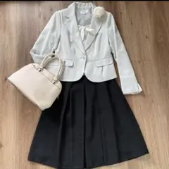 シュクル　セットアップ　フォーマルスーツ　スカートスーツ　入学式入園式