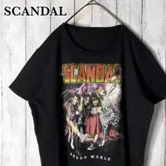 希少 スキャンダル HELLO WORLD 初回限定版付属 Tシャツ ビッグロゴ