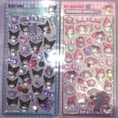 クロミ　マイメロ　第二弾　正規品　ボンボンドロップシール サンリオ　シール