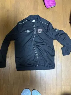 Umbro ブラック ナイロンジャケット
