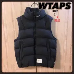 WTAPS ダブルタップス ダウンベスト バックロゴ刺繍入りのサムネイル